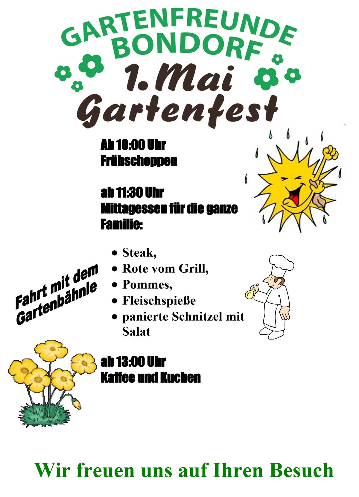 1. Mai Gartenfest